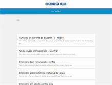 Tablet Screenshot of empregabrasil.org.br